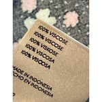 Free People  Black and Ditzy Pink Floral Print Size‎ 0 Mini Side Zip Ruffle Hem Photo 6