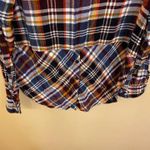 Lucky Brand Bungalow plaid flannel shirt button down Photo 3