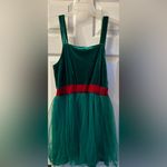 Christmas costume dress (Born Famous) size M Green Size M Photo 1