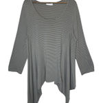 Bryn Walker  Striped Long Sleeve Tunic Top Photo 0