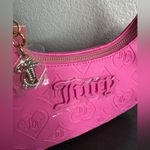Juicy Couture NWT Pink Semi Charmed Hobo Faux Leather Shoulder Or Crossbody Bag Photo 2