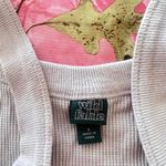 Wild Fable cream white waffle knit cropped tank top bralette Photo 3