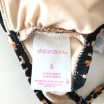 Xhilaration  Leopard Print Ruffle Flounce Bralette Bikini Top S Photo 5
