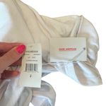 Good American  - NWT White Rib Wrap Long Sleeve Midi Dress Size 2 (M) Photo 8