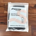 Shapermint Essentials High Waisted Shaping Ankle Leggings Women XL Black Stretch Photo 2