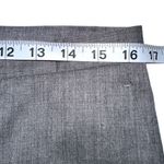 Fabiana Filippi Wool Blend Gray Beaded Hem Tapered Pants 38 MEDIUM Photo 4