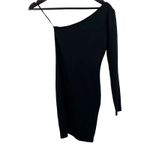& Other Stories & Other Stories Black One Shoulder Bodycon‎ Dress Size 4 Photo 1