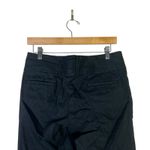 Banana Republic  Pinstripe Bootcut Career Pants Womens 4 Black Cotton Stretch Photo 4