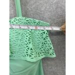 Catalina Collections by  Women's Swim Top Mint Size XL Eyelet Wireless Padded Photo 9