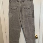 Nasty Gal ORGANIC DENIM PATCHWORK MOM FIT JEANS Photo 4