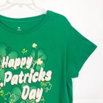 St. Patrick's Day 100% Cotton Short Sleeve Tee Size XL Green Photo 3