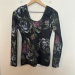 Lululemon - Scoop Back Long Sleeve Garden Party Smooth Silver Multi Athletic Photo 2