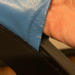 Alice in the Eye Freya Flatform Slides Azure Blue/Black Size 9 Blue Photo 8