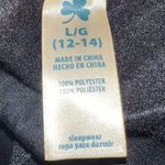 St Patricks Day Womens Fleece Crop Sleep Pants Size L 12 14 Black Good Luck Size L Photo 4