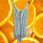 Heart soul New  Mint Green and Pink‎ Floral Sleeveless Dress Size Large Photo 5