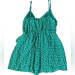 HYFVE  Women’s Green Floral Short Jumpsuit Size M Photo 9