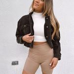 Rachel Zoe ✨ Tan Biker Sz Small Shorts✨ Photo 0