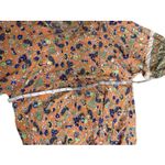 Rusty Dusty Boho Floral Maxi , 3/4 Puff Sleeve Dress Womens Size Medium Photo 4