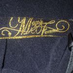 Mecca Femme M Y2K Black White Logo Velour Jogging Suit Hoodie Size M Photo 6