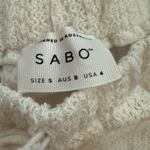 Sabo Skirt SABO White Knit Skirt Photo 1