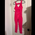 Free People Movement Electric Sunset Jumpsuit One Piece Hot Pink Never Better Photo 2