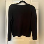 Quince  Large Cashmere Classic Black V-Neck Pullover Sweater Photo 2