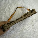 Michael Kors Brown Yellow Mini Purse Wristlet Photo 2