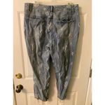 No Boundaries  Heart cropped distressed ankle Jeans size 15 Photo 1