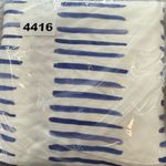 Brooke Wright Blue‎ Ticking top size medium Blue Photo 6