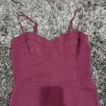 Abercrombie & Fitch Camille Midi Dress in Dark Purple, Size M Photo 2