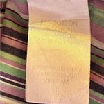 Tahari Nautical Women Multicolor Striped Button Shirt L Preppy Minimal Western Photo 7