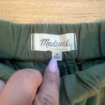 Madewell  Medium Olive Green Casual Shorts Elastic‎ Waist Comfortable Wear Photo 2