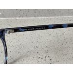 Warby Parker  Sadie  174 Blue Black Round Eyeglasses 49-20-140 Frames Only Photo 6