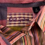 Robert Graham  Colorful Stripes Button Down Blouse - Size Medium Photo 1