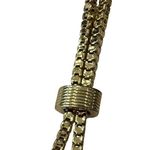 Lilly Pulitzer Gypsy Boho Style Statement Necklace in Gold & Pink Photo 7