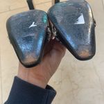 St. John Heels Like New Leather Tweed Sz 5.5 Photo 5