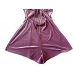 Urban Outfitters NWOT Velvet Romper - Stylish and Chic Small Photo 2