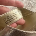 Reaction Kenneth Cole Kenneth Cole Reaction Size 7.5 Women's Gold Reeva Criss-Cross Platform Sandals Photo 8