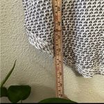 We The Free  Cowl Neck Black and White Knit Tank Top Large Photo 6