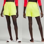 Lululemon Loungeful High Rise Short 4" Electric Lemon Photo 2