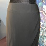 Armani Collezioni  Size 8 Black Wrap Skirt Photo 1