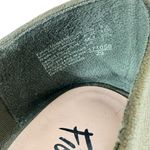 Fioni Desi Olive Faux Suede Green Slip On Comfort Loafers Flats Size 8.5 Photo 7