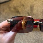 Cartier  Panthere Buffalo Horn Sunglasses Photo 3