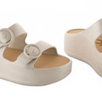 Lemon Jelly Gaia Platform Sandal Suze US 9 Photo 0
