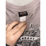 harley davidson v neck women medium shirt Myrtle Beach Purple Photo 3