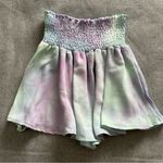Karlie  skort blue purple tie dye size S forgiving waistband Photo 1