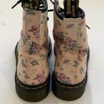 Dr. Martens Rare  1460 Vintage rose Cream floral leather lace up eye boots 7 Photo 7