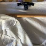 Anne Klein White Embroidered Blouse Photo 5