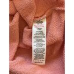 Topshop  Coral Salmon Ruffle Ribbed Neck‎ Trim Sweatshirt Womens 4-6 NEW NWT Photo 10