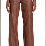 I am gia I.Am.Gia Women’s Carlina Faux Leather Wide Leg Pants Brown Size S Photo 0